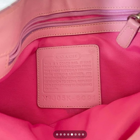COACH 6091 BABY PINK/LILAC/LAVENDER - Picture 5 of 5